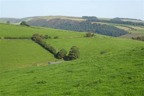 Farmland Above The Ceiriog Valley Philip Halling Cc By Sa 2 0