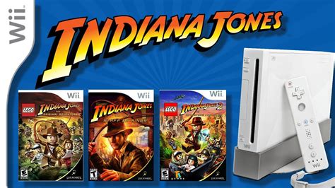 All Indiana Jones Games For Nintendo Wii YouTube