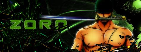 Roronoa Zoro - Banner by LuffyZoroSanji on DeviantArt