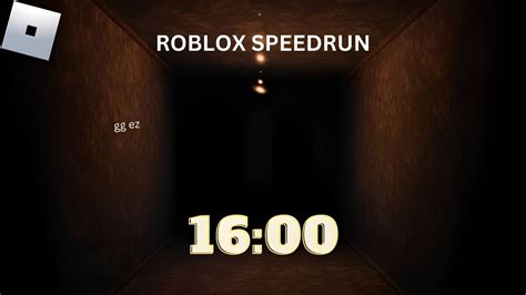 Roblox Doors Speedrun 16 00 Youtube