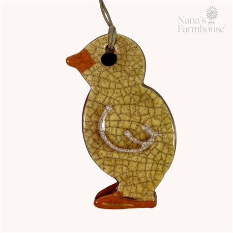 Handmade Chick Ornament Nana S Farmhouse Nana S Farmhouse