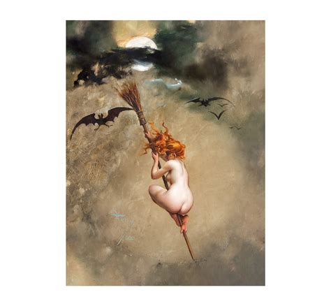 Luis Ricardo Falero The Witch Witch Art Print Witch On Etsy