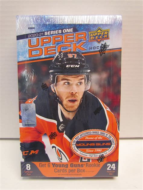 2020 21 Upper Deck Series 1 Hockey Hobby Box