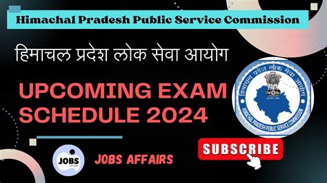 HPPSC Latest Notification 2024 HPPSC Exam Schedule Notification 2024