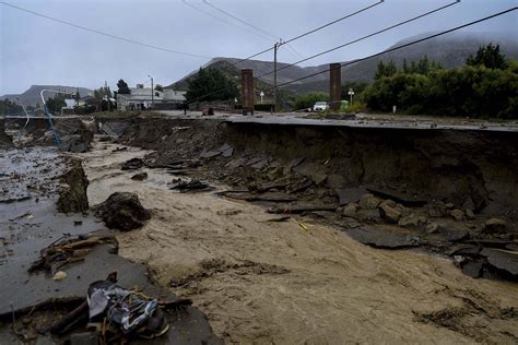 Las Impactantes Imágenes De Las Inundaciones En Comodoro Rivadavia