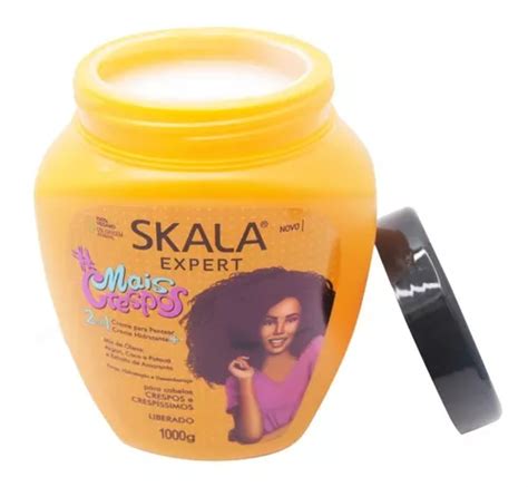 Skala Mais Crespos Máscara Vegana Crema Peinar Rulos X 1kg en venta en