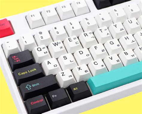 Korean Keycaps Future Punk 121 Keys Hangul Keycap Set Koreng Etsy Canada