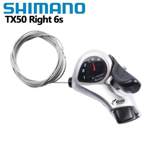 Dérailleur Shimano Tourney TX50 levier de vitesse de pouce 3 6 7 18 21