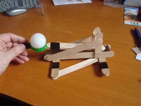 Ping Pong Catapult 6 Steps Instructables