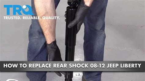 How To Replace Rear Shock 08 12 Jeep Liberty YouTube