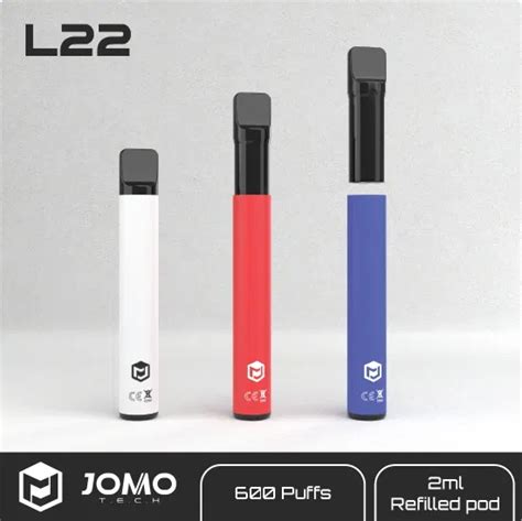 Jomo Vape Puffs Bar Disposable Vape Pen Prefilled Rechargeable Pod