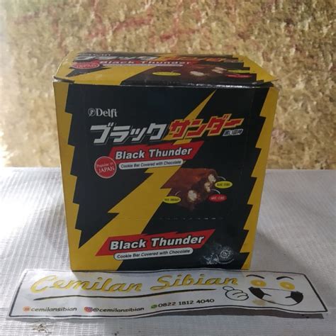 Jual Coklat Delfi Black Thunder Indonesia Shopee Indonesia