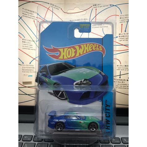 Jual Hotwheels Toyota Supra Falken Minus Free Protektor Shopee