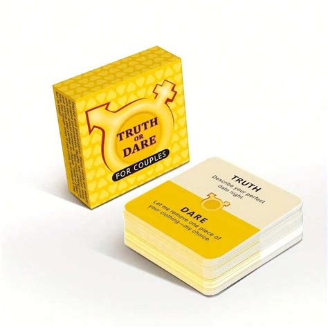 Adult Sex Game Adult Party Game Couples Truth Or Dare Card Game