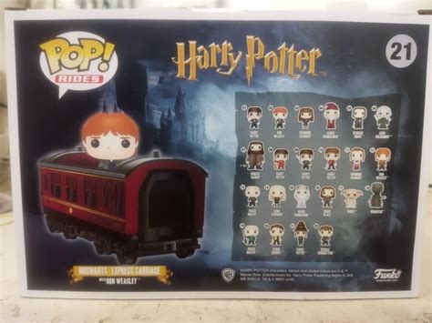 Funko Pop Hogwarts Express Carriage With Ron Weasley Hobbies Toys