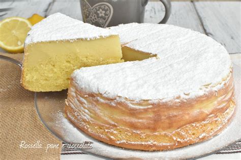 Torta Magica Al Limone E Ricotta Cremosa E Alta Infallibile Con Questa