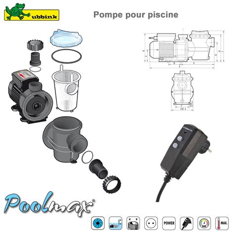 POMPE POOLMAX TP 120 ACCESSOIRES POUR PISCINES Bois Et Jardin