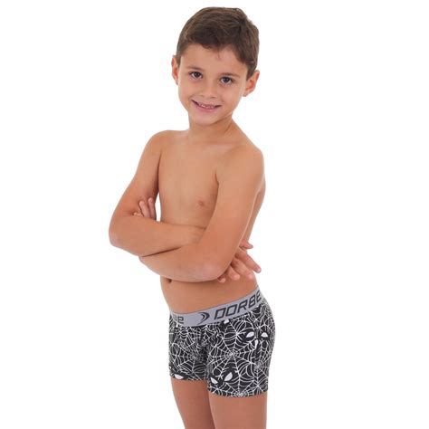 Kit 6 Cuecas Boxer Infantil Estampadas Microfibra Dorbe A Sua Loja