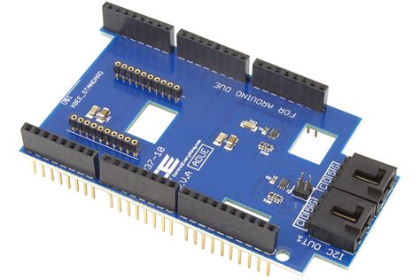 Dual I2c Shield For Arduino Due With Modular Communications Interface