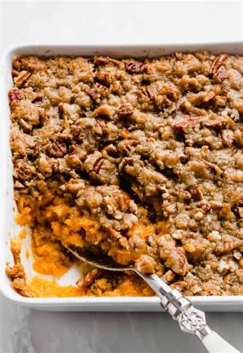 Easy Sweet Potato Casserole — Salt And Baker