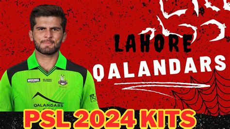 Lahore Qalandars Kit Unveiling Ceremony For HBLPSLV Lahore Qalandars