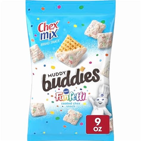 Chex Mix Muddy Buddies Funfetti Snack Mix Pack Of 18 18 Pack Kroger