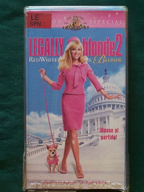 Amazon Legally Blonde Vhs Reese Witherspoon Sally Field