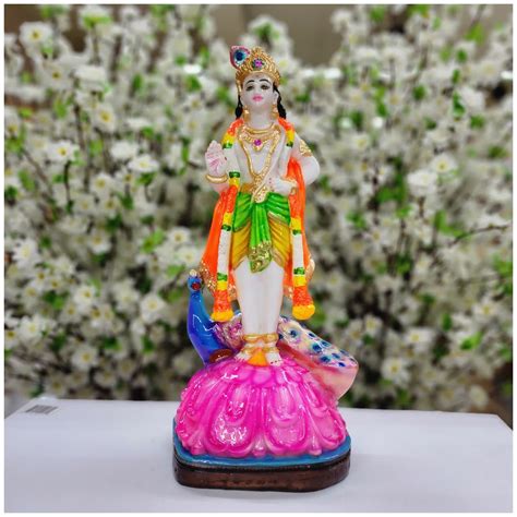 Buy AtoZ India Cart Lord Murugan Statue Karthikeya Statue Subramanya