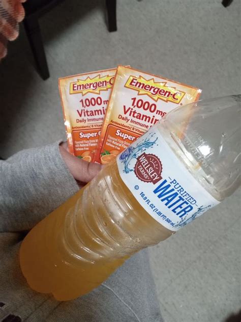 Emergen C Vitamin C Pink Lemonade 1 000 Mg 30 Packets 033 Oz 94 G