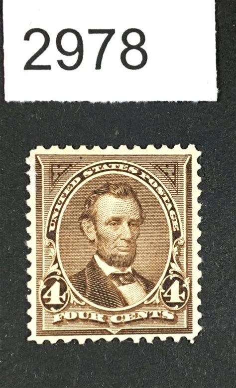 US Stamps 269 Mint OG H LOT G 2978 United States General Issue