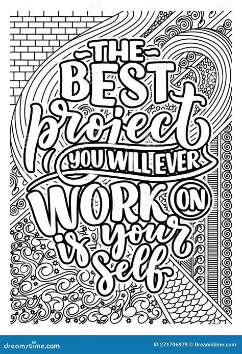 Inspirational Quotes Coloring Pages