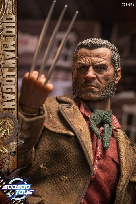 Action Figure Wolverine Old Man Logan Soosotoys Sst Escala Estilo Hot Toys Mkp