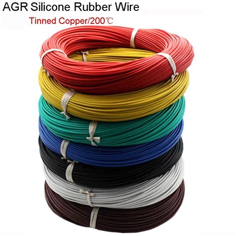 Meter Agr Silicone Rubber Cable Square Mm Insulated