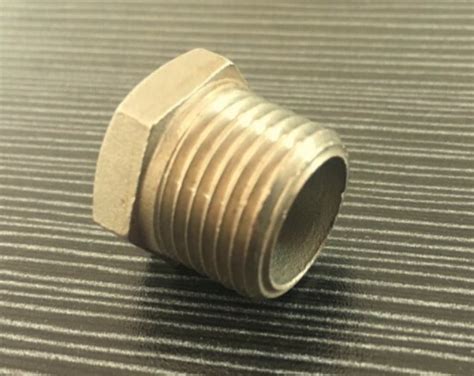 Stainless Steel Pipe Fitting Bspt Npt Hex Head Plug China Hex