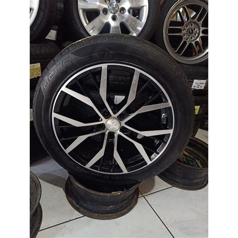 Jual VELG MOBIL BEKAS BOVEN RING 18 LEBAR 8 PCD 5X114 OCTA 2 235 50