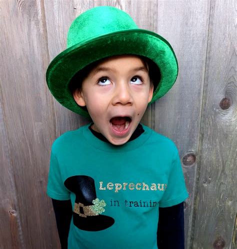 Diy St Patricks Day Shirt Leprechaun In Training With Free Svg