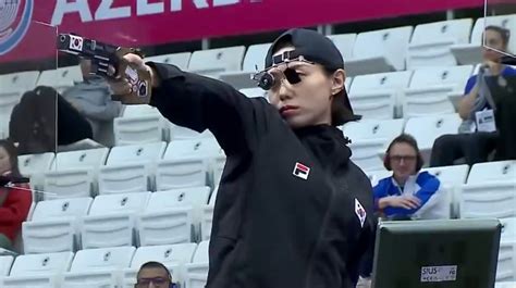 Kim Yeji The South Korean Pistol Shooter Video Gallery Know Your Meme