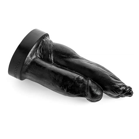Double Dildo Black Xl Hankeys Toys Hankey S Shop