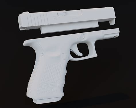 Stl File Glock 19 🔫 ・3d Printable Model To Download・cults