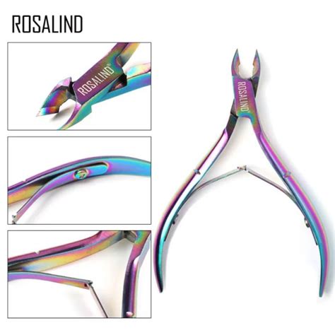 Rosalind Sharp Nipper Rainbow Steel Nippers Cuticle Clipper Cutter