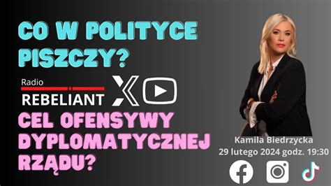 Kamila Biedrzycka Co W Polityce Piszczy Youtube