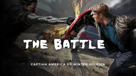 Captain America Vs The Winter Soldier Highway Fight Scene Captain