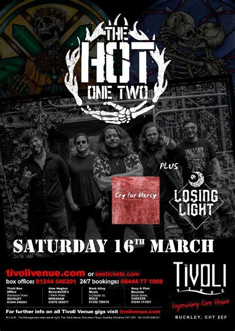 The Hot One Two Saturday Th March The Tivoli Venue Buckley