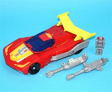 TRANSFORMERS GENERATIONS TITANS RETURN DELUXE CLASS HOT ROD FIREDRIVE COMPLETE
