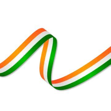 India Flag Ribbon Indian Flag Indian Flag Ribbon Indian Flag Border