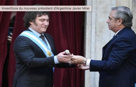 Argentine Javier Milei Officiellement Investi Pr Sident