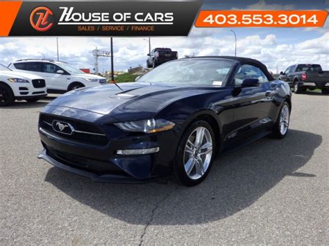 Pre Owned Ford Mustang Ecoboost Premium Convertible Sedan In