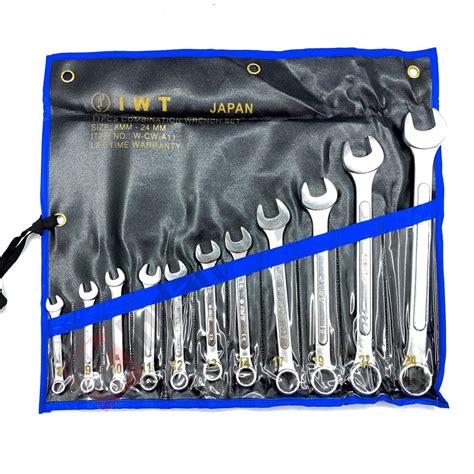 Jual IWT Kunci Ring Pas Set 11 Pcs 8 24 Mm Combination Wrench