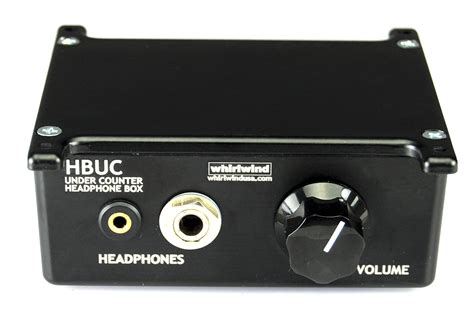 Hbuc Under Counter Passive Stereo Headphone Control Box