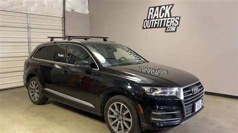 Audi Q With Thule Rapid Podium Wingbar Evo Roof Rack